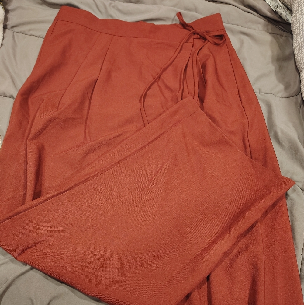 Asos Asymmetrical Wrap Front Pants